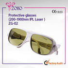 De professionele Bril van de de Laserveiligheid van Douane Gele Yag 190nm