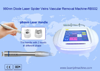 Draagbare van de de Spinader van de Diode980nm Laser de Verwijderingsmachine/Vasculaire Lasermachine