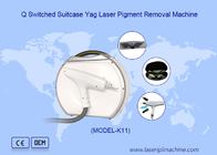 532nm koffer laser tatoeage verwijdering machine Q Switched Nd Yag
