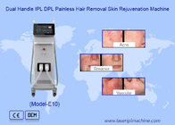 Professionele permanente IPL OPT epilator huidverjonging haarverwijderingsmachine