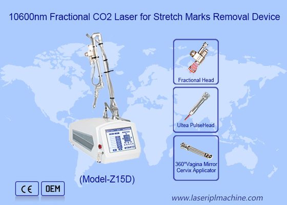 3 In 1 RF Tube Fractionele CO2 Laser Apparaat Voor Acne Scar Removal Huidverzorgingsmachine