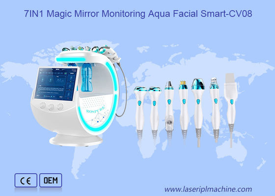 7 in 1 Magische Spiegel die rf Aqua Facial Machine controleren