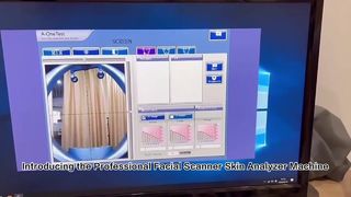 Draagbare van de het Meetapparaathuid van de Huid Magische Spiegel 3D Gezichts de Analysemachine voor Huisgebruik