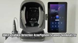 36 Milloins Pixel 8 Spectru 3D AI Gezichtshuiddetectie Acne Pigmentscanner Huidanalysator