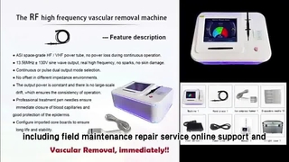 35w vasculaire verwijdering RF-schoonheidsapparatuur voor gezichtslifting