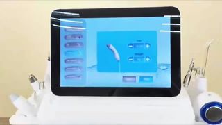 9-in-1 hoogfrequente diamant-dermabrasie gezichtsreinigingsmachine