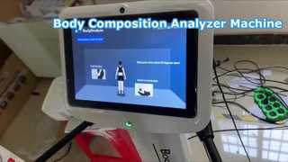 10,1 inch touchscreen Fat Health Assessment Body Composition Analyzer Machine