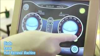 1200 W pijnloze lange termijn 4 golflengte diode laser ontharingsmachine