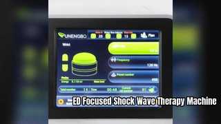 10Bar 180 Hz hoogfrequente lichaamsrevalidatie ED-gerichte schokgolftherapiemachine