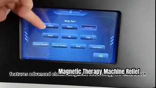 Draagbare 2000W elektromagnetische therapie PEMF magnetische fysiotherapiemachine
