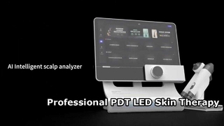 AI-technologie Draagbare hoofdhuidscanner Haaranalyzermachine Haaranalysecameramachine