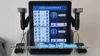 2 in 1 Huidverjonging Gezichtslifting Anti-rimpel Microneedling RF Machine