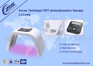 Professionele Pdt 7 kleuren gezichtsacne lichttherapie thuisapparatuur