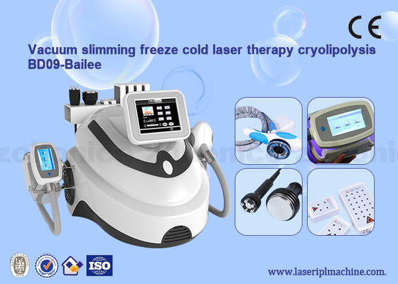Goede prijs Multifunctionele 4 in 1 Rf & Cavitatie & laser & Cryo-de Machine van het gewichtsverlies online