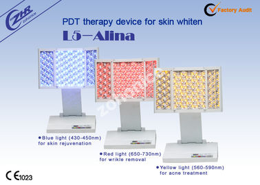 Fotodynamische 630nm 25w 240v PDT LED lichttherapie machine voor huidverzorging