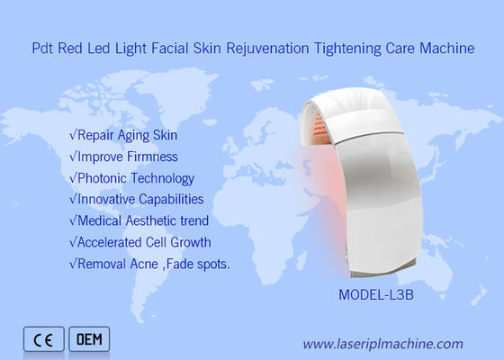 Draagbare 640nm kleurrijke Pdt Led Light Therapy Machine voor lichaamszorg