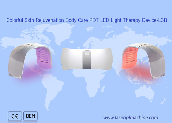 Medische graad 7 Kleur huidverjonging lichaamsverzorging Pdt Led Light Therapy Machine