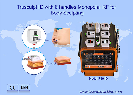 CE Rf Beauty Equipment 2mhz Vetreductie Draagbaar Trusculpt Id