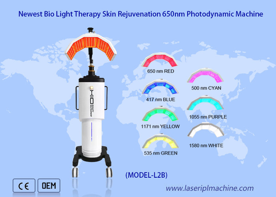 Nieuwste Bio Licht Therapie Huid Verjonging 650nm Photodynamische Machine