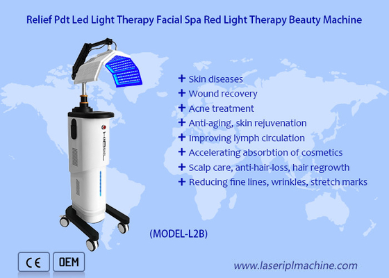 Nieuwste Bio Licht Therapie Huid Verjonging 650nm Photodynamische Machine