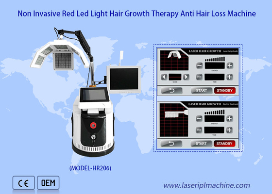 650 Nm Diode Laser Hair Growth Machine Low Level Hair Therapy Analyzer