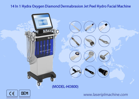 14 in 1 zuurstofstraal peeling machine multifunctioneel voor huidverzorging