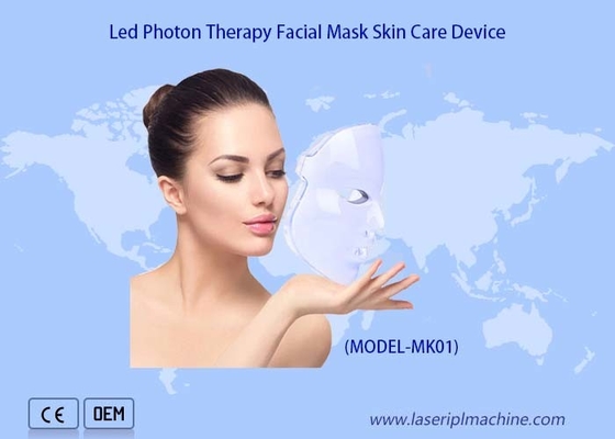 Lichttherapie Schoonheid Pdt Rood Led Mask Kleurrijk Voor gezichtsverzorging huid strenger