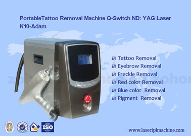 Draagbare ND YAG Laser Tattoo Removal Machine 1064nm 532nm Voor schoonheidssalon