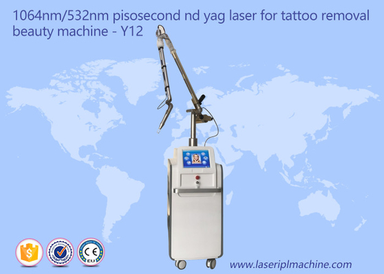 High Energy Laser Tattoo Removal Machine voor het verwijderen van lichaam tatoeage huidverjonging