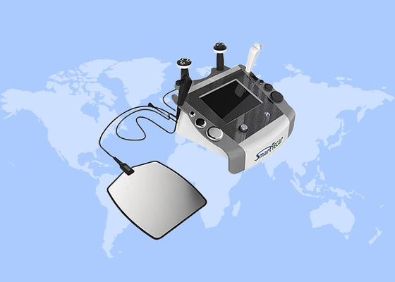 Goede prijs Draagbare 448KHz CET RET RF pijnstiller TECAR Therapy Machine voor huidverstrengeling online