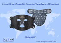 4kleurig silicium vol gezicht masker voor rimpelverwijdering huidverzorging Infrarood LED-licht