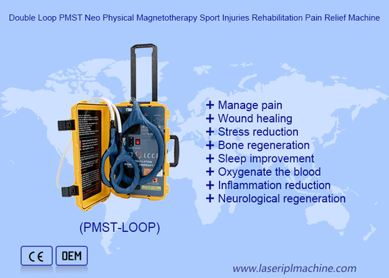 Behandeling gebied armen Magneto Therapy Machine met 4500 HZ frequentie