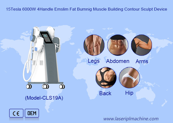 Hoogfrequente EMS-slimming Elektromagnetische EMS-sculptor voor dijen