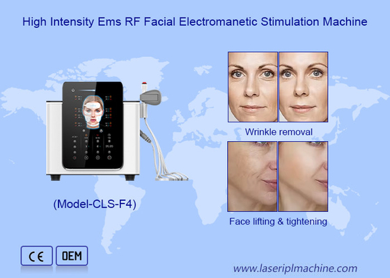 Elektrische gezichtsmassage micro-stroom massager EMS Hi Emt machine