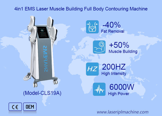 Spieropbouw Hi Emt Machine Hoge Intensiteit Gepulseerde Elektromagnetische Functies
