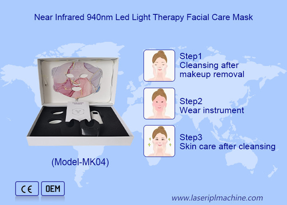 4 Level LED Intensiteit Infrarood Licht Gezichtsmasker Home Beauty Device