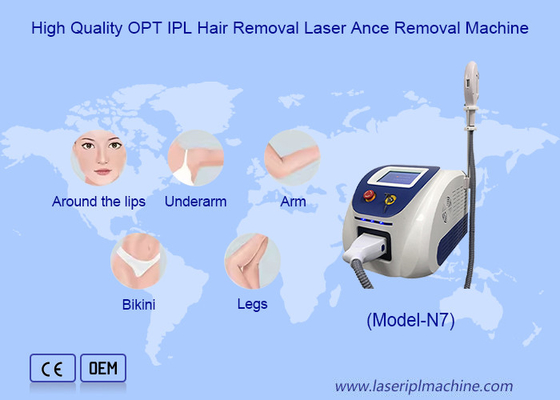Geavanceerde IPL haarverwijdering schoonheidsmachines voor het verwijderen van haar en sproeten