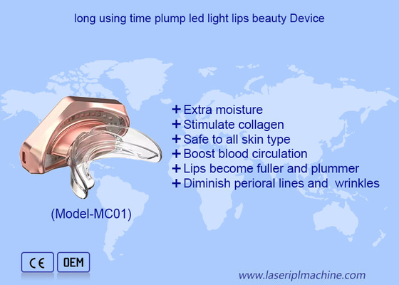 Oplaadbare LED-lamp Liptherapie Silicium Lip Care Verminder Lip Lines Apparaat