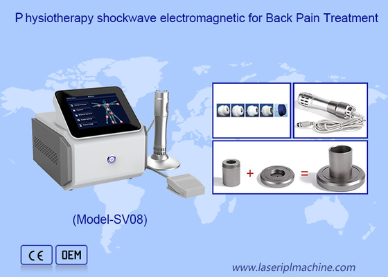 Draagbare elektromagnetische schokgolftherapie voor ED en pijnverlichting