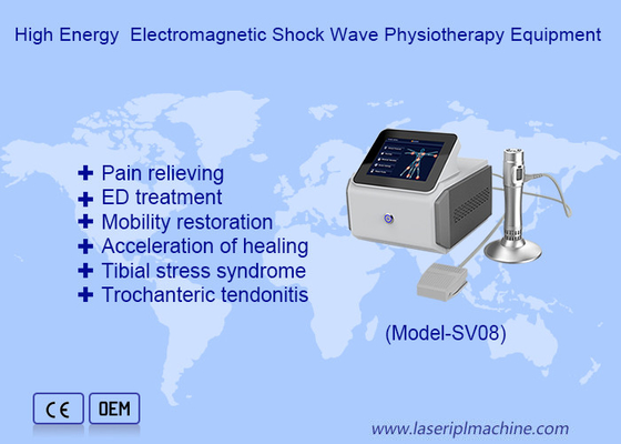 Draagbare elektromagnetische schokgolftherapie voor ED en pijnverlichting