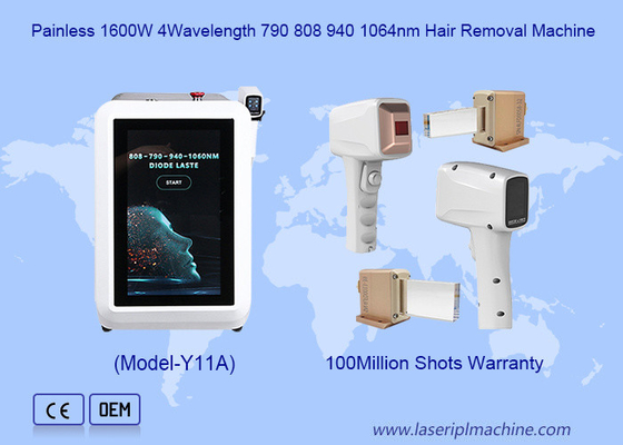 790nm 940nm 1060nm 808nm Diode laser ontharing lichaamsontwijding