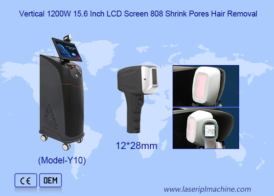 500W-1600W 4 golflengten voor alle huidkleuren 808nm diode laser ontharingsmachine
