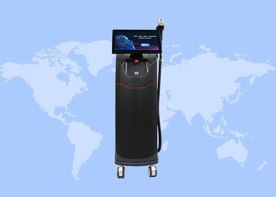 Pijnloze 15,6" aanraakscherm 808nm diode laser machine voor ontharing huid strakker maken