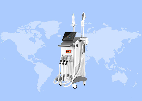 Verticale multifunctionele 808nm ND YAG IPL lasermachine voor ontharing en huidverzorging