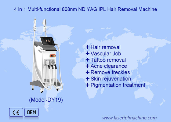 Q Switch 3 in 1 Nd Yag+Diode Laser+IPL Laser Ontharing Schoonheid Machine
