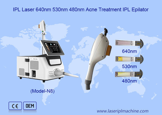 IPL Crystal Effective pijnloze IPL laser ontharing huidverjonging apparaat