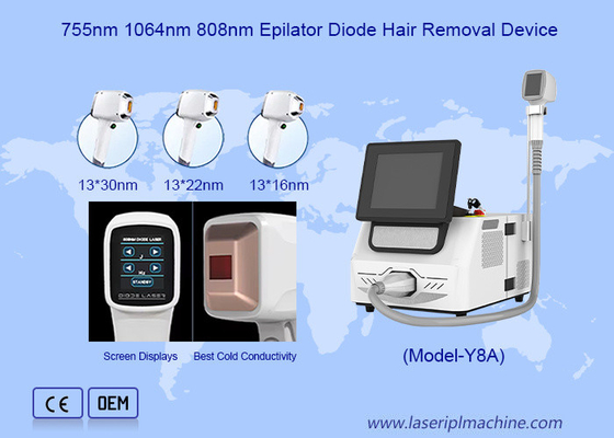 Desktop 808nm 810nm Diode Laser Machine Huid whitening lichaamshaar verwijdering