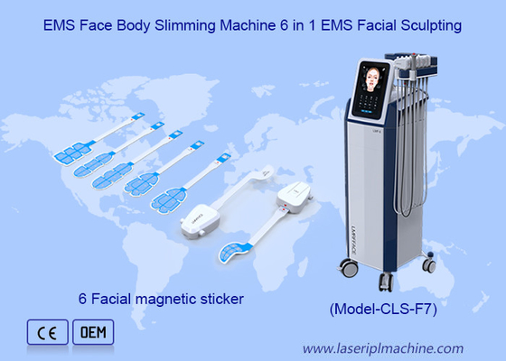 6 in 1 EMS Gezichtssculptie Rimpelverwijdering EMRF Gezichtslichtsmachine