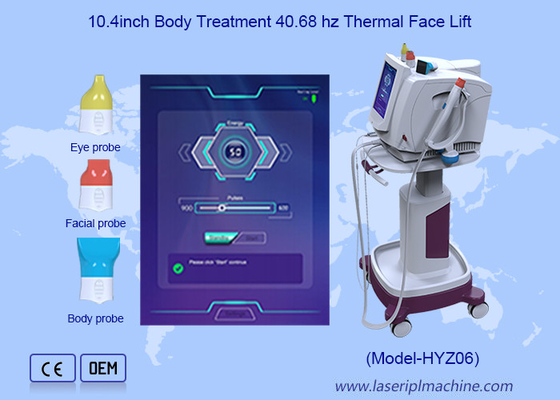 3in1 40.68MHz Gefocust Thermolift RF Huid Striking Body Firming Machine
