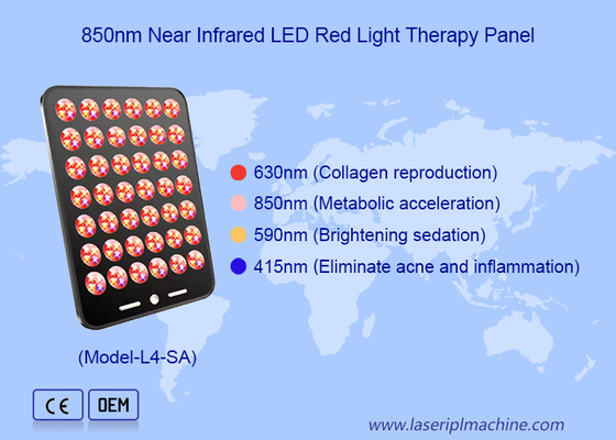 Huishoudelijk gebruik 168pcs LED voor huidverzorging Acne verwijdering Led rood licht therapie apparaat
